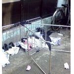 <b>빨래</b> 널고 왔는데..10분후에 돌아가보니..