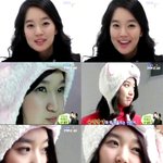 베스킨라빈스 광고 <b>촬영</b> 중인 신민아
