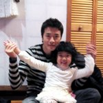 [못된사랑]<b>아역</b>배우와 사진 찍은 권상우