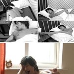 <b>침대위</b>의 남자스타들