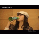 한예슬, 하루녹차<b>cf</b>촬영~귀여운 여인!