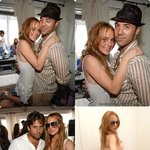 린제이로한 비키니입고 <b>제레미</b> 피번 파티에~