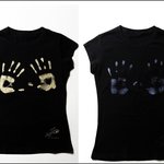 유방암 캠페인, 이효리와 영웅재중 티셔츠핸드프린팅