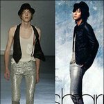 강동원 디올<b>옴므</b>, 외국모델과 비교