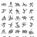 베이징 올림픽 경기별 심볼 모음! 다 알아보겠어?ㅎ