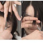 앞머리, 예쁘게 잘라봐요