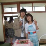 하이킥 <b>윤민</b> 지지자들, 케익들고 촬영장 갔다!