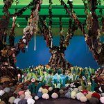 헌옷으로 만든 예술작품