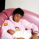 송호범 아이와 함께 최근 직찍~넘 귀엽네요!