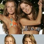 세계 미인쌍둥이대회 1위한 <b>사라</b>-브루나곤티조