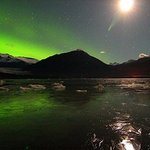 초록 <b>오로라</b>의 장관