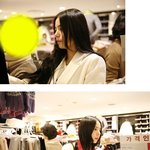 옷 가게에서 민효린! 직찍 속 <b>콧대</b>만 보여~