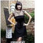 한채영 머리부터 <b>발끝</b>까지 올블랙 망사컨셉