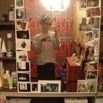 려원 <b>거울앞</b>에서 셀카