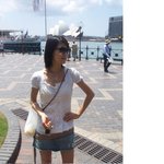 한지혜 호주여행중 발목에 <b>붕대</b>가 ....