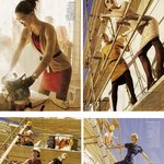 공사장 찾은 <b>모델</b>들, 거기선 무슨 <b>일</b>이?