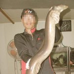 충주호에서 잡힌 전장 1m12cm,3.5kg <b>대물</b> 뱀장어...