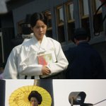 <b>한고</b>은 새드라마 촬영장