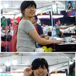 <b>강유미</b> 휴가지에서 팬과 함께