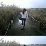 <b>ex</b> 이상미, 공원 산책하는 수수한(?)모습