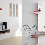 쓰는 사람 마음대로~ 다기능 가구 wall wave