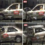 중국차 충돌테스트...