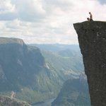 숨을 멎게하는 <b>절벽</b>-노르웨이의 prekestolen