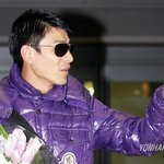 류덕화, 매기큐, <b>홍금보</b> 한국에 내한한 모습!공항에서~