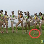 수영복 자태 뽐내는 '미코' 이지선, 근데 <b>발끝</b>은 왜 들고...