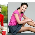 김태희의 허벅지! 갈라져 있는 저 근육이 바로 포인트~