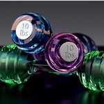 장식으로도 사용할 수 있는 크리스탈 <b>덤벨</b>