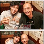 <b>이준익</b>과 그의 페르소나 정진영의 인터뷰사진