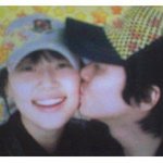<b>한지혜</b> 이동건 키스 스티커사진