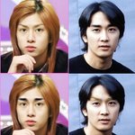 김희철 - 송승헌 <b>눈썹</b> 서로 바꿔보면?????