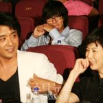 장동건-현빈, 김승우·김남주 커플 뒷자리에서..