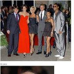 베컴 부부 <b>la</b> 환영 파티에 참석한 스타들