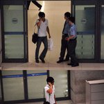 흰티에 청바지 권상우 인천공항 <b>입국</b>하는 오늘 직찍