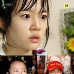 연예인들 <b>쌩얼</b>에 가까운 모습