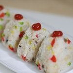 <b>야채</b> 삼각밥 만들기~