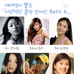 여대생이 뽑은 <b>이상적</b>인 몸짱 연예인
