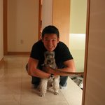 조승우 집에서 강아지<b>안고</b> 직찍!!