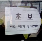 초보운전, <b>애절</b>하다~