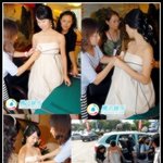 어제,중국에서 <b>퓨전한복</b> 입은 이뻐진 이정현