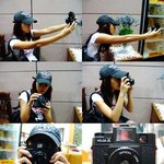 윤은혜, 셀카찍고 있는 모습 <b>직찍</b>~!!