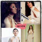 이효리,<b>데미</b>무어,박진희,모델의 베르사체 드레스