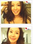 김아중 헤어 하는중에 셀카, <b>갸륵</b>한 표정 작렬