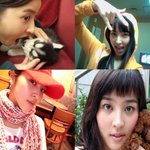 장난치는 <b>한혜진</b> 셀카