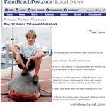 12살 소년, 다섯 배나 큰 <b>황소</b> 상어 낚았네?