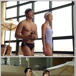 송승헌, 한고은 수영복 송승헌가슴이 더 크네