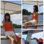 최근 <b>해변</b>에 간 한지혜, 동건씨와 함께 여행중?